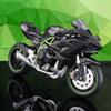 1/12 Scale Die Cast Motorcycle Model for Kawasaki Ninja H2R, Motorcycle Model, Kids Moto Toy or Collection, Boyfriend