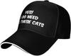 Yes I Do Need All These Cats Baseball Cap Polyester Adjustable Funny Dad Hat Unisex Hat