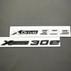 TA01-3D ABS Car Styling Emblema Posteriore del Bagagliaio Emblema sul Parafango Laterale Logo XDrive 30e XDrive Adesivo Per BMW X2 X3 G01 F39 Accessori Esterni