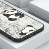 Cartoon Cute Panda Funda Phone Cover Case for Xiaomi Redmi Note 10 13 Pro Plus 11s 12s 12 Pro 14 9 7 8 10S 9S 11