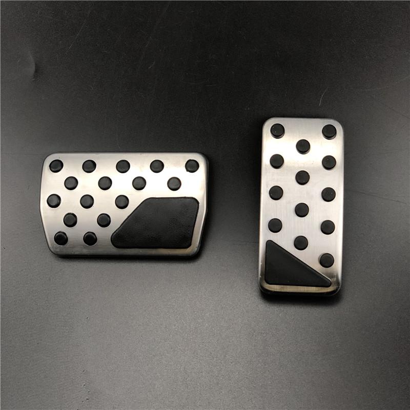 Car Accessories Accelerator Brake Pedal Cover For Jeep Compass Liberty PATRIOT Patriot for Dodge Journey JCUV for FIAT Freemont