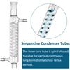 Apparecchio per Estrazione Olio Distillazione Vetro da Laboratorio 500ml Distillatore d'Acqua Purificatore Kit Vetro Idrosol Distillatore Alcool Moonshine