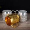 Artistic Thai Style Metal Cup With Excellent Chilling Properties Outdoor Drinking Vessel For Refreshing Summer Drink