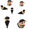 Adorable Cartoon Crayon Shin-chan Plush Keychain Toy Sushi Roll Shin-chan