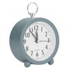 DOACT Desk Clock, Mediterranean Style Table Clock, Silent Alarm Clock with Loud Alarm, Easy To Read Time, for BedroomLiving RoomInterior Decoration