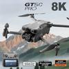 Originalus GT50 PRO Dronas 8K HD Dviguba Kamera Su Fotografuojamu Ekranu RC Šepetėlių Varikliai Kliūčių Vengimas Sulankstomas Kvadrokopteris Žaislas