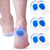 Gel-Fersenschalen bei Plantarfasziitis - 3 Paar, Silikon-Ferseneinlagen für Fersenschmerzen, Achillessehnenschmerzen, Fersensporn