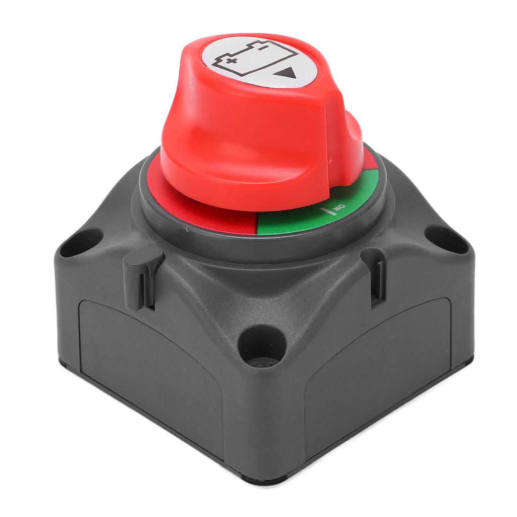 Battery Disconnect Switch On Off 12‑48VDC 275A Heat Resistant Universal for Car RV ATV Boat