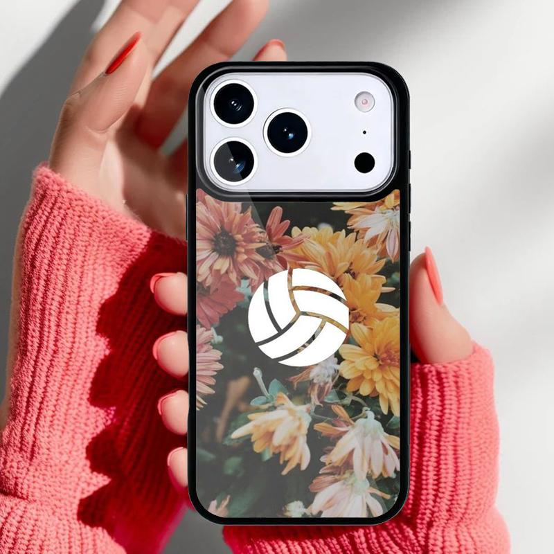 

Volleyball Sport soft Phone Case for iPhone 17 Air 16e 15 14 13 Pro Max Back Cover for 12 11 Pro Coque iPhone 16 Pro Max