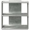 Bookshelf 3 Shelves Concrete Grey 60 x 30 x 60 cm Engineered Wood