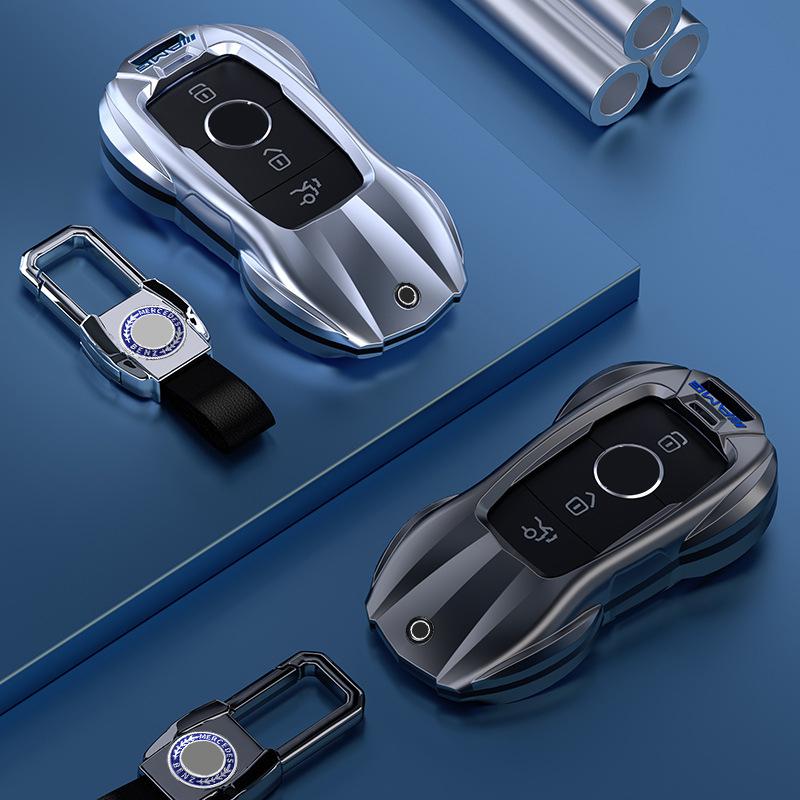 Zinc Alloy Car Key Case Cover Shell for Mercedes Benz A B C E R G S Class E200 E400 E63 W213 S550 S560 C260 A200 W206 W223