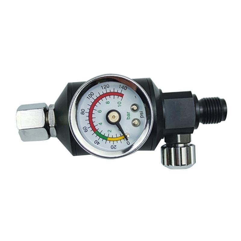 652F Air Compressor Filter Regulator with Pressure Regulator Setting and Reading for Spray Fitting Paint Air Tools