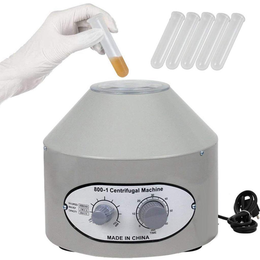 1pc Desktop Electric Lab Centrifuge Laboratory Medical Practice 4000rpm 6x20ml