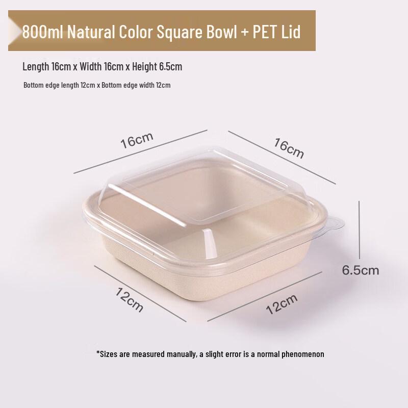 Disposable Pulp Food Containers