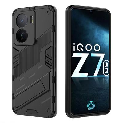 For Vivo iQOO Z7x Z7 Pro 5G Armor Shockproof Phone Case Back Cover For iQOO Z7 Magnetic Kickstand Anti-Fall Protect Coque Cases