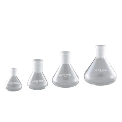 AS ONE Okrúhladno dnová banka na vajíčko, bežný brusný spoj, 100 ml, FE100, 4-6116-02