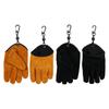Heat Resistant Gloves For Industrial Work Camping With Leather Palms Flame Resistant Lining High Temperature Protections