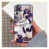 Cartoon Pingu Penguin Phone Case For Samsung S25,S24,S23,S22,S20,S21,S10,Ultra,Plus,Lite,FE,Soft Silicone Black Cover