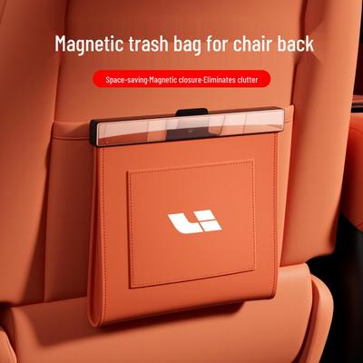 Li Auto L6-9ONE MEGA Magnetic Waterproof Leather Car Trash Bag
