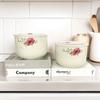 7-inch ceramic fresh-keeping bowl Large capacity foam bowl Microwave bowl Storage jar Sealed jar Large bento box