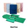 Hot Sale Luxury Velvet Envelope Jewelry Pouch Snap Button Necklace Storage Bag Pendant Gift Packaging Bag Custom Logo