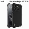 For Moto Edge 5G 2026 Phone Case IMAK Shock-resistant Matte Soft Case