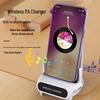 15W Fast Charging Wireless Desktop Stand with Speaker
