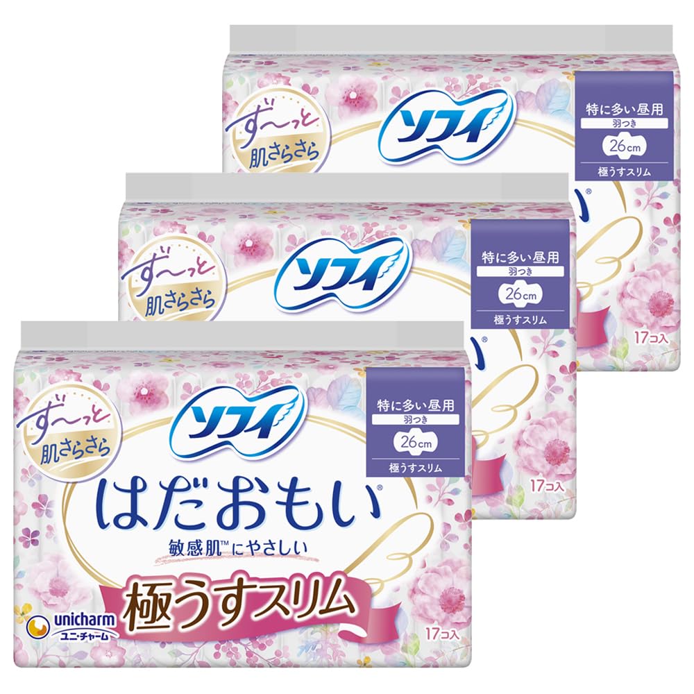 

Sophie Hadaomoi Extremely Thin Slim Специально для дневного использования 26 см С крыльями 51 лист листов x (17 3) [Салфетки]