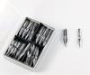 Tachikawa Nikko Nib N357 Sajipen Chrome Premium Quality Pack of 100 N357C100EX