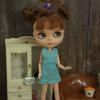 Mini Elegant Jeans Pants Fashion Simple Dresses Coat for azone19 ICY DBS Dolls For blythe Dolls