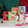 Cartoon Santa Gift Packaging Fade-Resistant 3d Christmas Gift Bag Creative Holiday Bag Sturdy Christmas Paper Bag For Party
