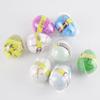 12 Pcs/Box 5*7cm Dinosaurs Figure Toys Water Hatching Inflation Dinosaur Egg Cracks Grow Egg Toys