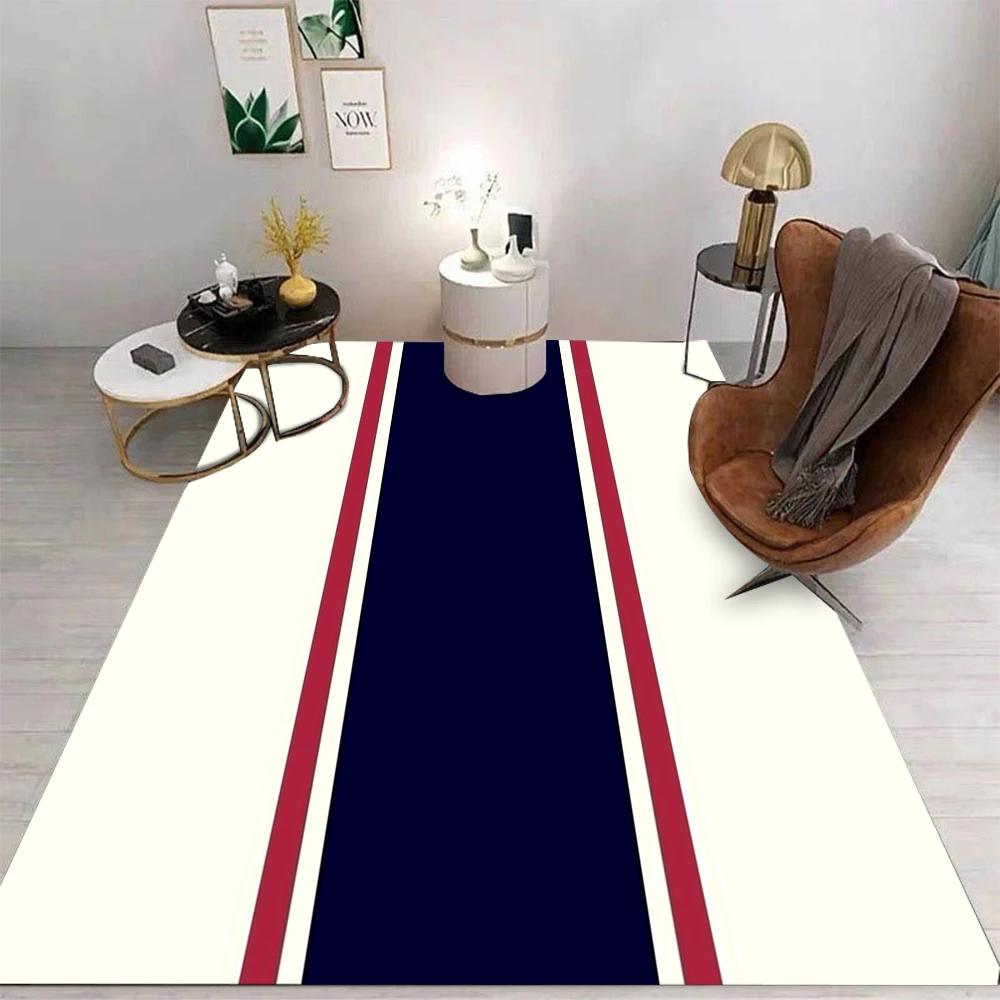 Simple Carpet Cartoon Living Room Bedroom Kitchen Sofa Table Balcony Rug Non-slip Washable Mat Exquisite Home Ornaments