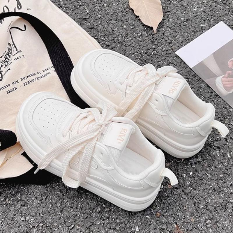 Autumn New Skateboarding Shoes Comfortable Female Sneakers Sports Running White Casual Ladies Shoes for Women