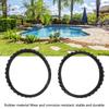 2Pcs Pool Cleaner Replacement Track Rubber Tire Track for Zodiac MX8 MX6 Robotic Pool Vacuum Cleaners