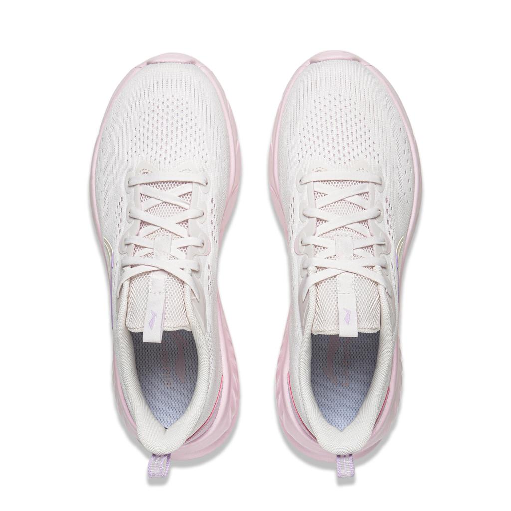 Li Ning Light Lanying V2 Cushioning Slip Resistant Abrasion Resistant Support Lightweight Low Top Running Shoes Women's ARSW116-4