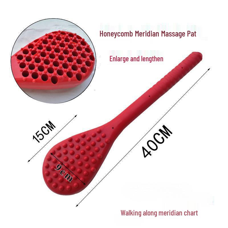 Утяжеленный силиконовый массажный молоток для меридианной и акупунктурной терапии