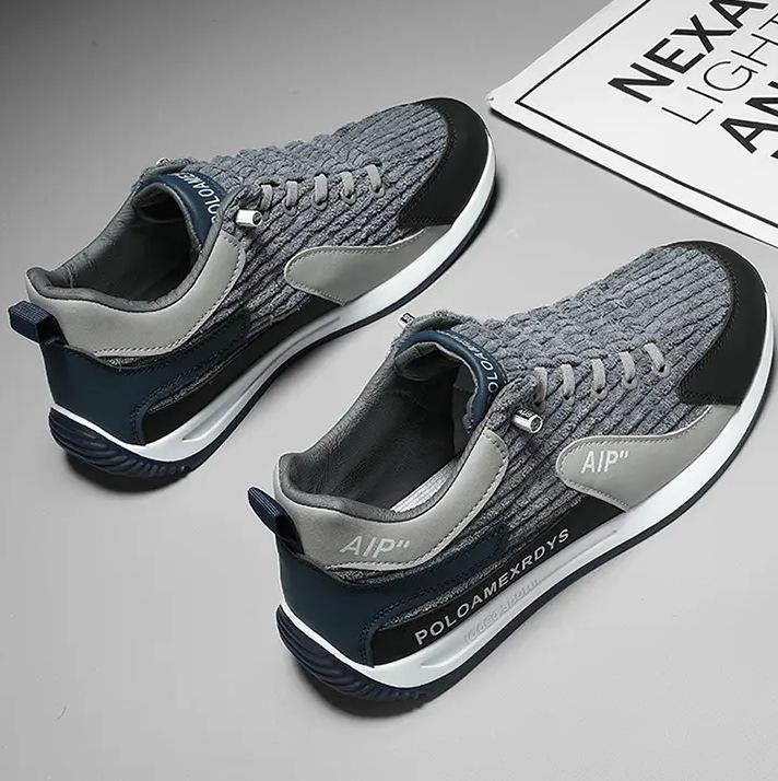 Forrest Gump Men's Shoes Autumn and Winter 2024 New Youth Versatile Student Non-slip Sports Casual Height Increase Dad Trendy Shoes