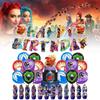 Vibrant Descendants Themed Birthday Party Decoration Banner Balloon Set For Kids