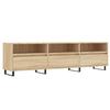 vidaXL Meuble TV chêne sonoma 150x30x44,5 cm bois d'ingénierie 831303