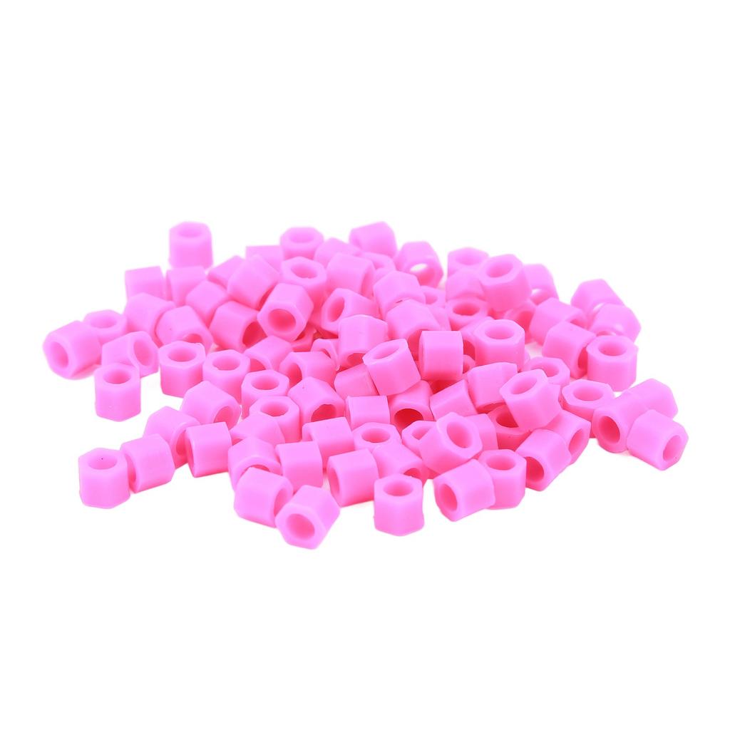 100pcs Dental Rings Small Purple Silicone Dental Instrument Rings Accessory Supplies for Marking