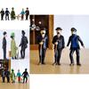 Colorful 6pcs The Adventures Of Tintin Action Figure Set For Kids Gift And Play