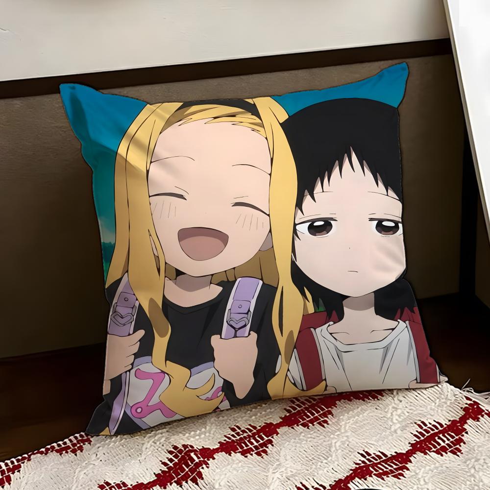 TTakopis Original AnimeSin Cushion Cover Reversible Soft Durable Pillow Cover Home Car MultiScene Use for Daily Comfort