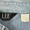 LEE 80s-90s Vintage Tag Made in USA Men’s L Chambray Shirt Soft Denim Jacket(USED)