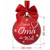 Zibei Christmas Tree Balls: In Memory of Dear Grandparents