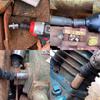 Air Cannon Pneumatic Universal Joint Adapter 360 Degree Rotary Joint Electric Wrench Socket Accessories Tool