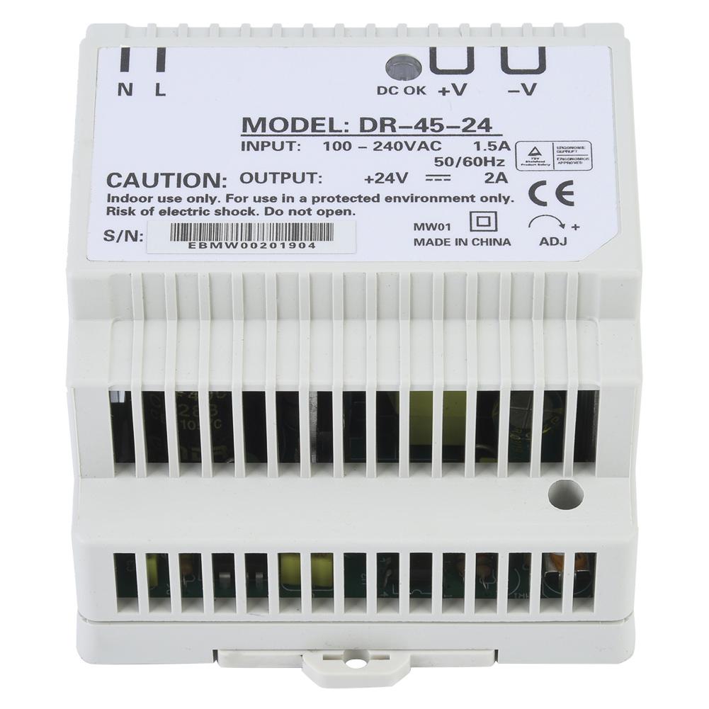 DR-45-24 45W Single Output 24V Din Rail Power Supply AC/ Switching Power Supply