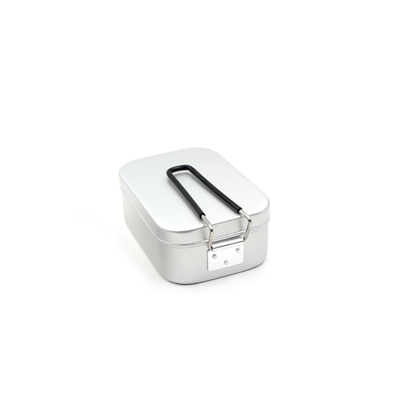 

Food Container Mini Folding Stainless Steel Picnic Box Aluminum Alloy Palm Box Hairdryer Breakfast Table Table Valve | Breakfast Boxes