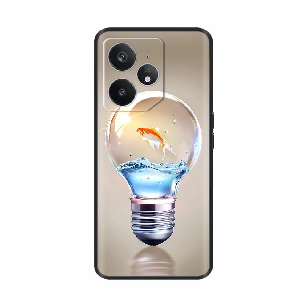 Für Realme Neo 7 Hülle Blume Vogel Weiches Silikon TPU Handyhülle Funda Für Realme Neo7 Abdeckung Realmi Neo 7 Hülle Handy Tasche Schalen