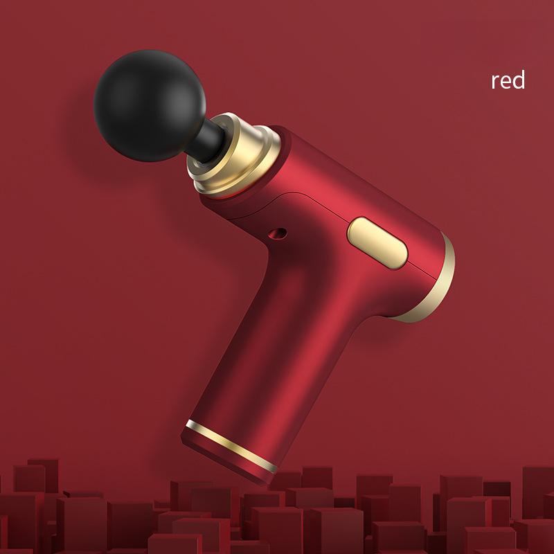 Mini Fascia Grab, Muscle Massager Fitness Vibration Fascia Instrument Portable USB Charging 6-speed Massage Gun